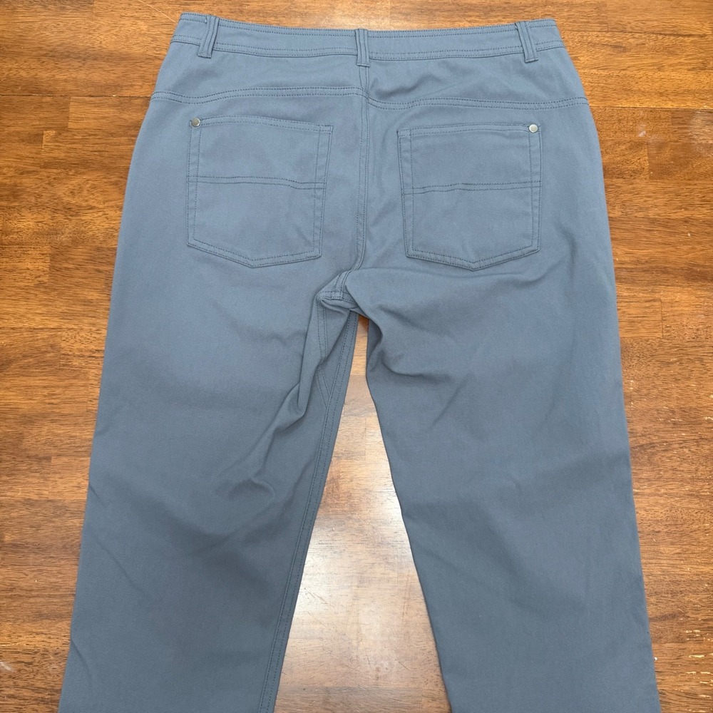 Western Rise Evolution Pants Mens 32 Grey Technical Performance Travel Stretch - Picture 9 of 16
